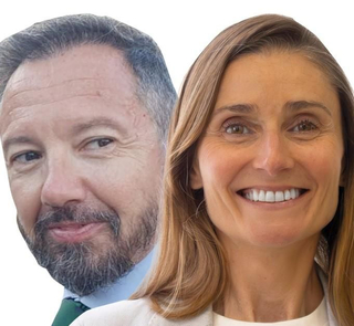 Juanma Badenas y Cecilia Herrero