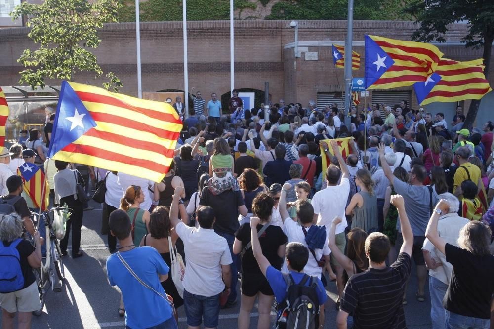 Concentració a Girona