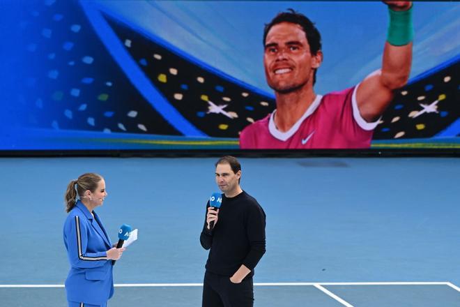 Homenaje a Rafa Nadal en el Open de Australia
