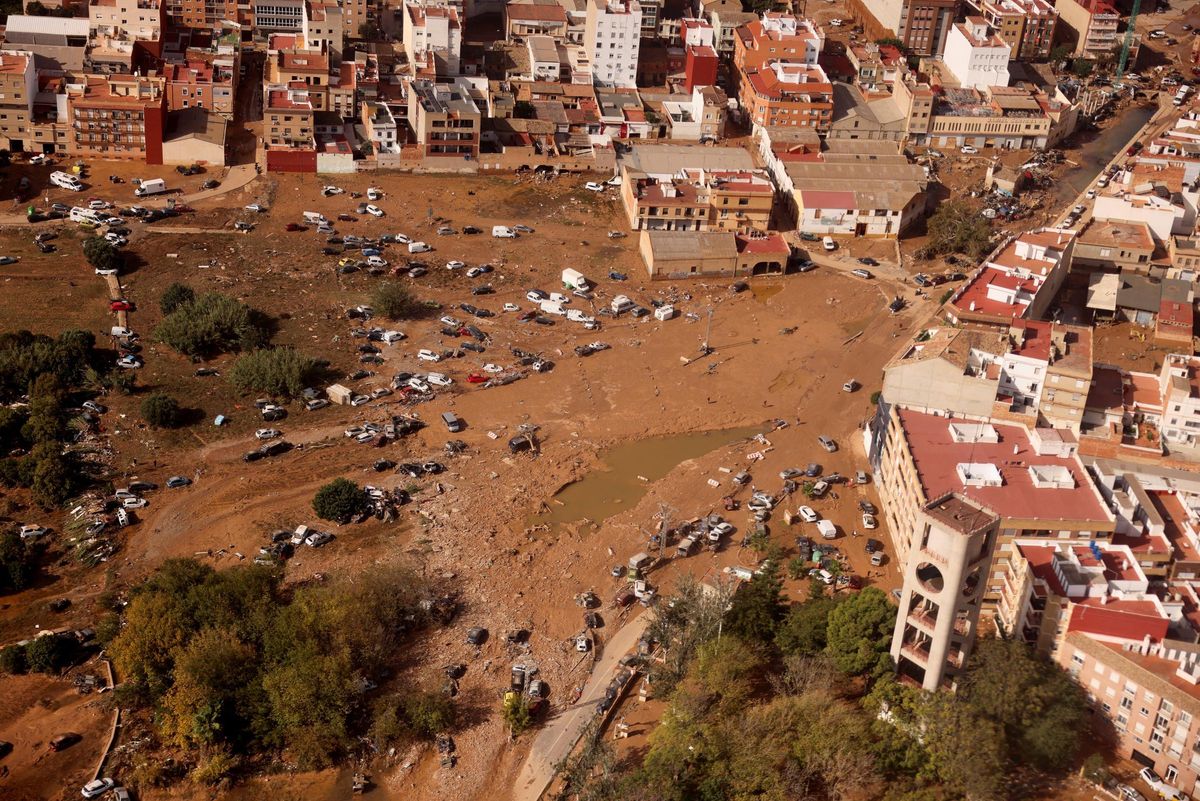 Los daños por la DANA en Valencia, desde altura Los daños por la DANA en Valencia, desde altura