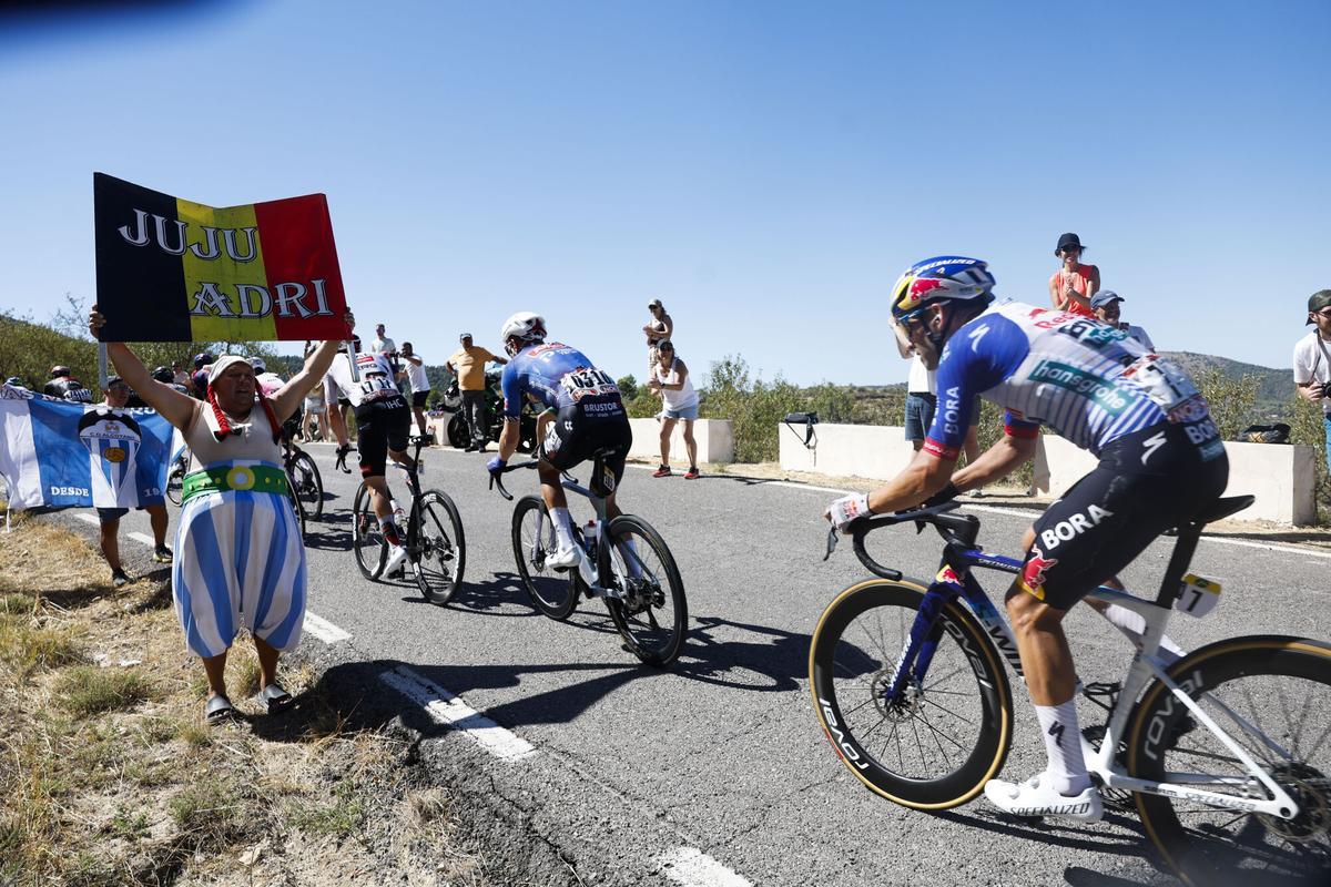 La etapa 9 de la Vuelta a España, en imágenes.