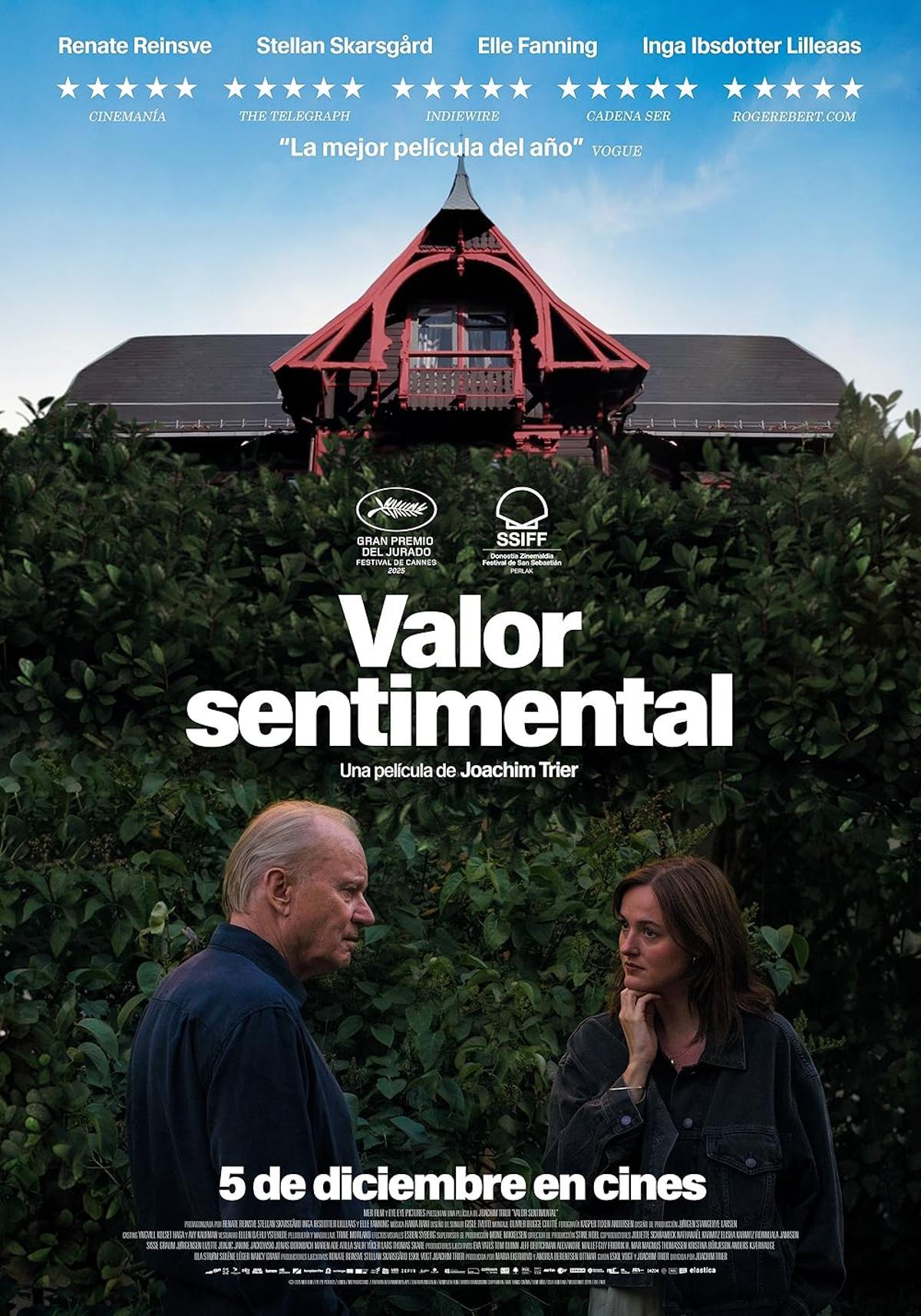 'Valor Sentimental' es la gran favorita para ganar el Óscar a 'Mejor Película Extranjera'
