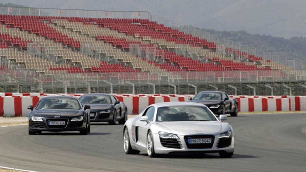 Curso de conducción en Montmeló con el Audi R8