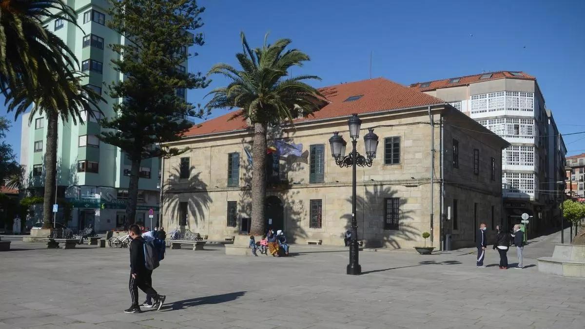 Fachada del Concello de Cambados.