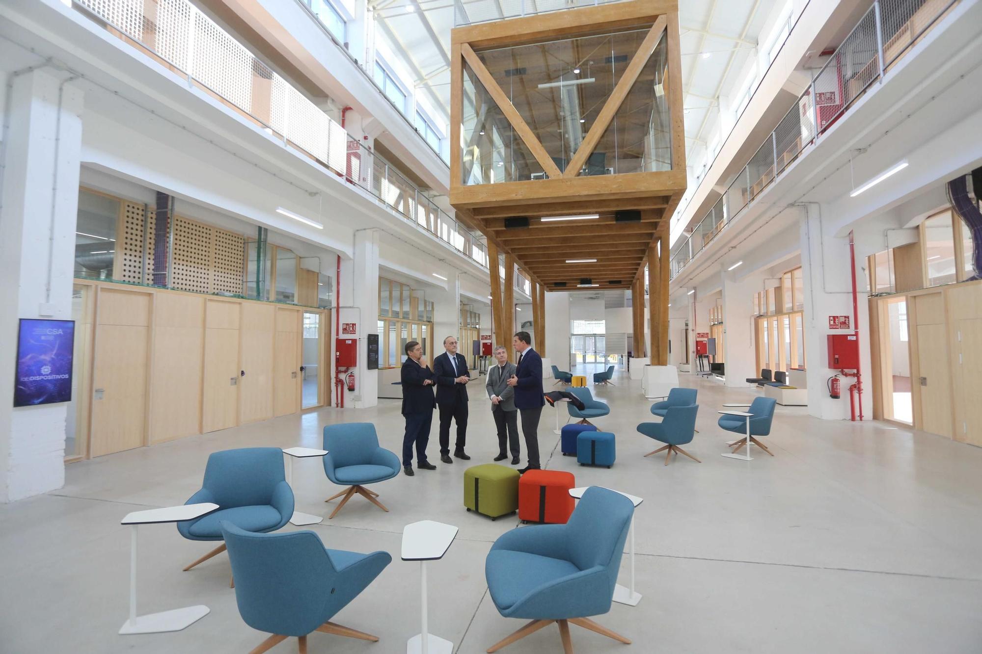 Encuentro de Besteiro en A Coruña con los tres rectores de las universidades gallegas