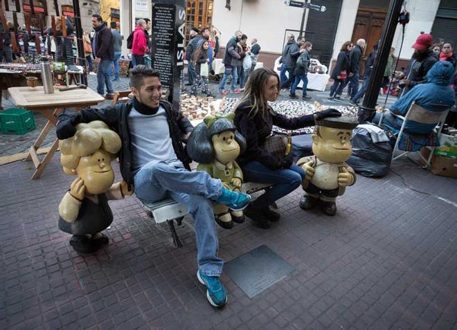 Barrio San Telmo, mercadillo