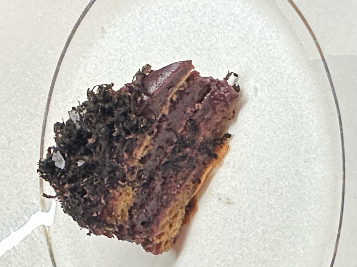 Tarta Sacher de "sang en çeba".