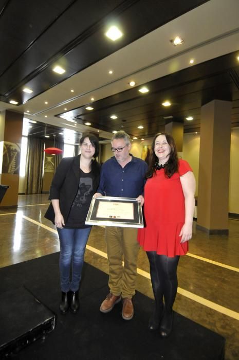 Entrega de diplomas de la Federación de Asociaciones de Teatro del Principado