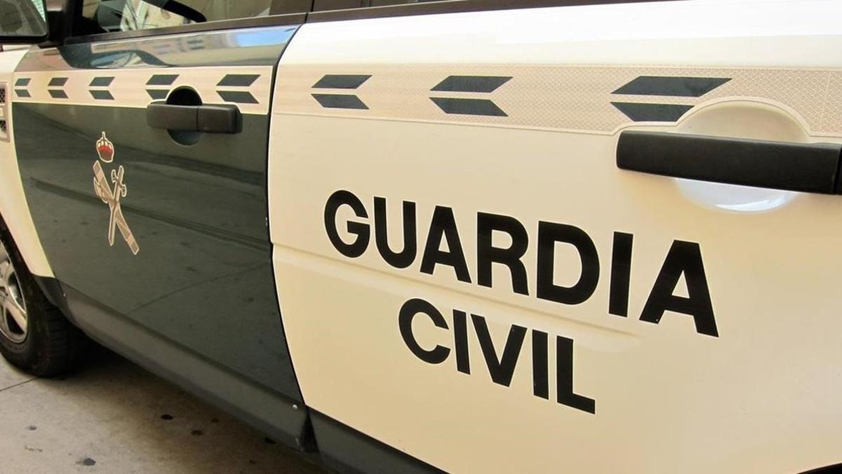 Vehículo de la Guardia Civil.