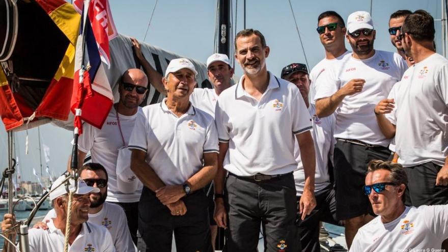 El Rey Felipe VI competirá en el Aifos de la Armada Española