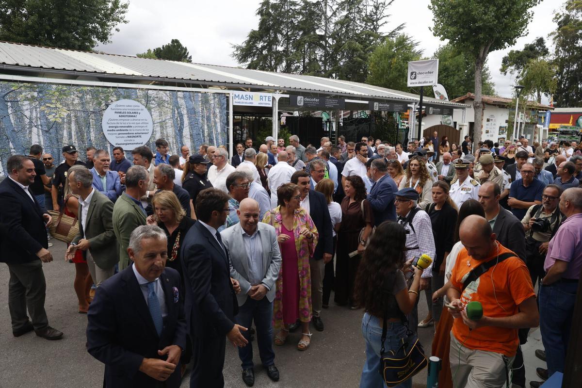 La celebración del día de Hunosa en Gijón, en imágenes