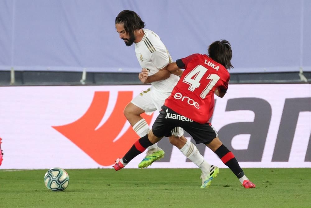 El Mallorca da la cara ante el Real Madrid en el debut de Luka Romero