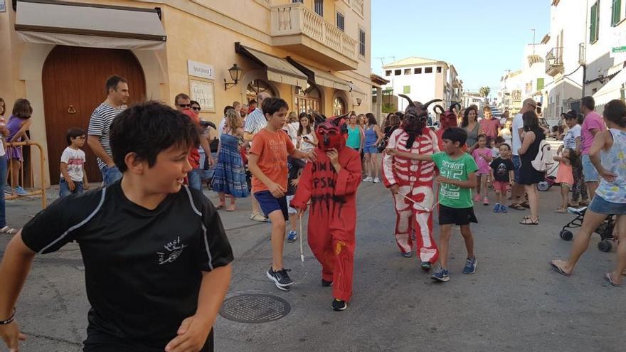 Salida de los &#039;dimonis&#039; de Son Juny, esta tarde.