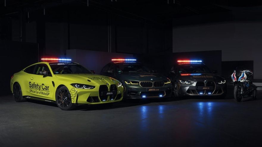 Todos los BMW M Safety Car de MotoGP 2021