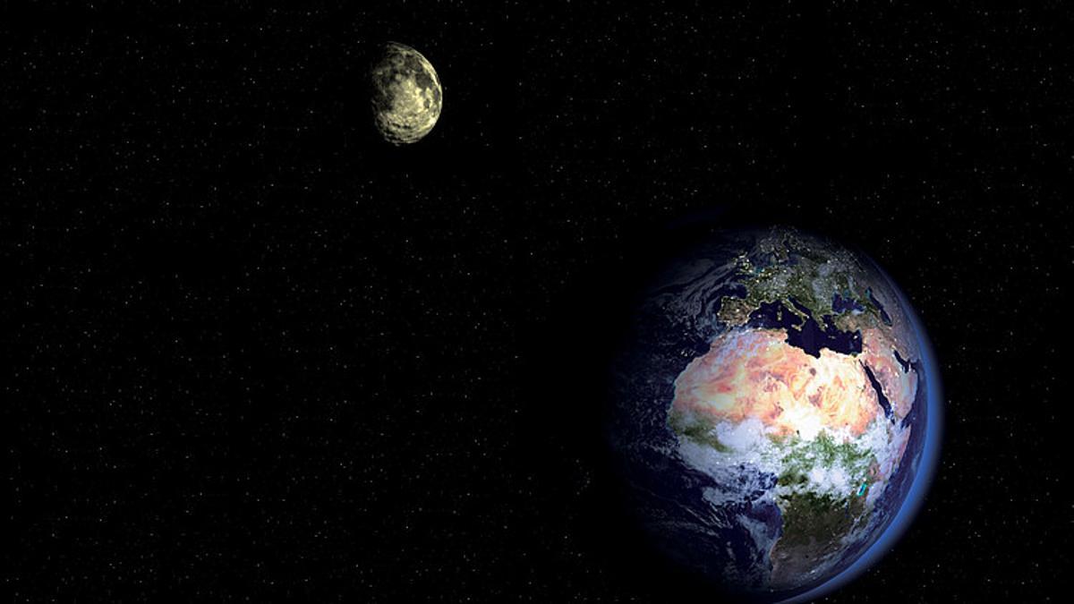La distancia entre la Tierra y la Luna contribuye a confirmar una vez más la Teoría de la Releatividad.