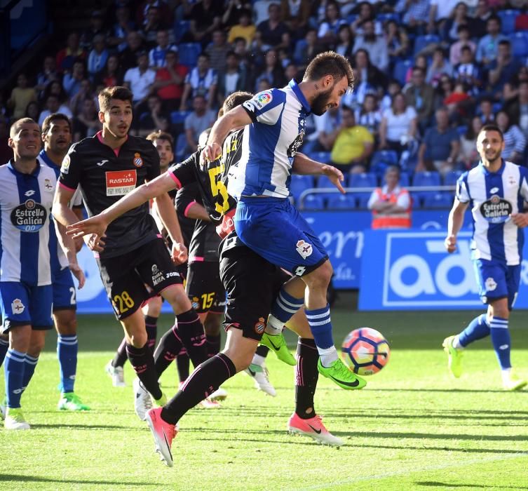 El Dépor cae en Riazor ante el Espanyol