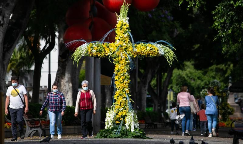 Previa de festividad de la Cruz en Santa Cruz de Tenerife