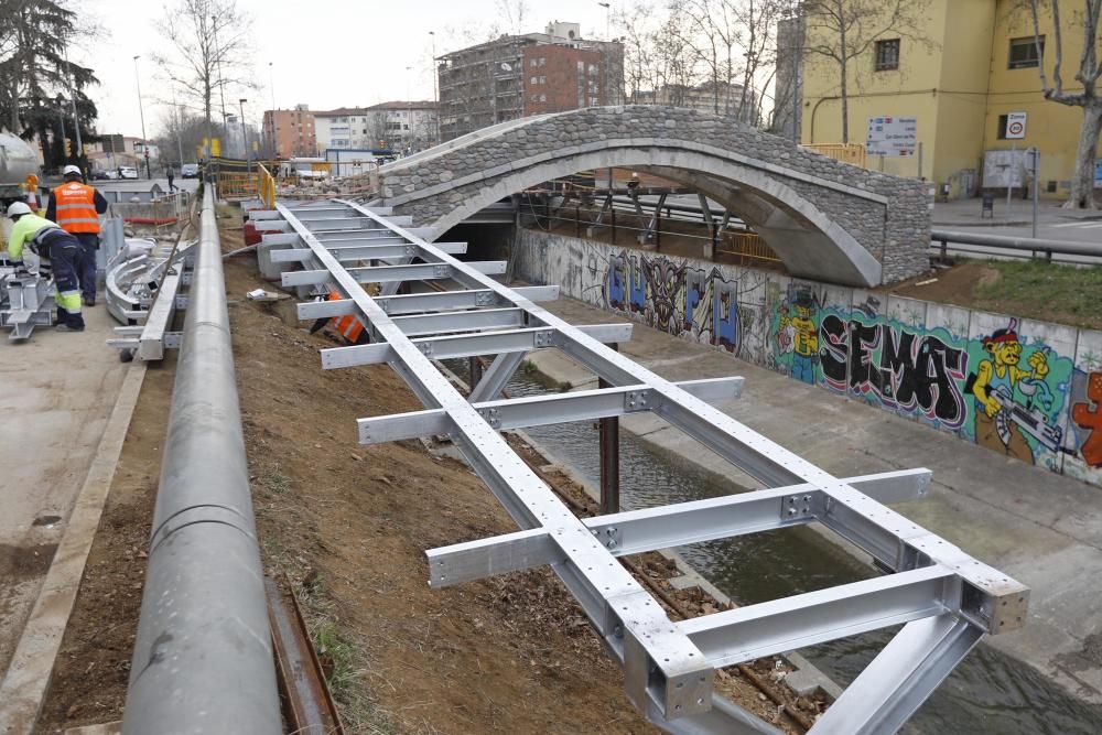 El pont del Dimoni, quasi llest