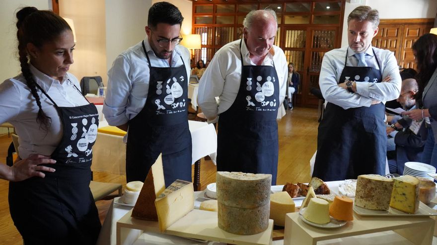 El experto en quesos de un restaurante con estrella Michelín, elegido en Zamora Mejor Fromelier de España