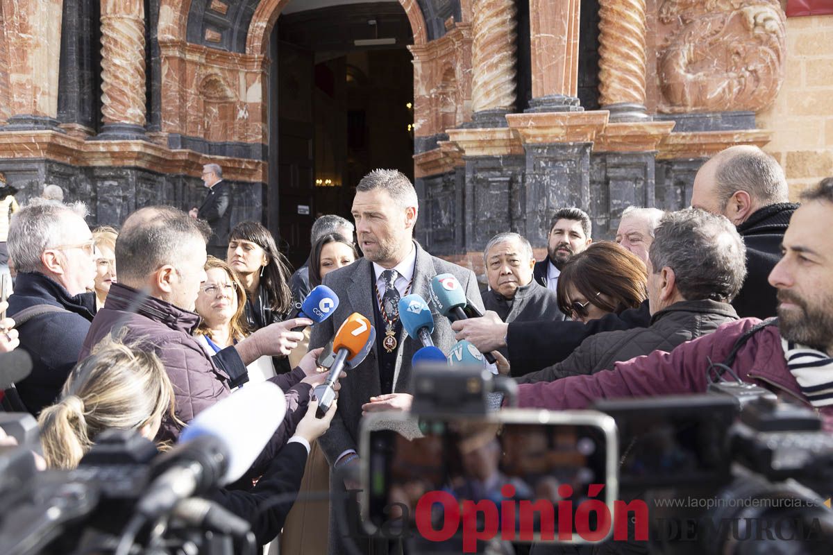 Clausura Año Jubilar de Caravaca (recepción de invitados)