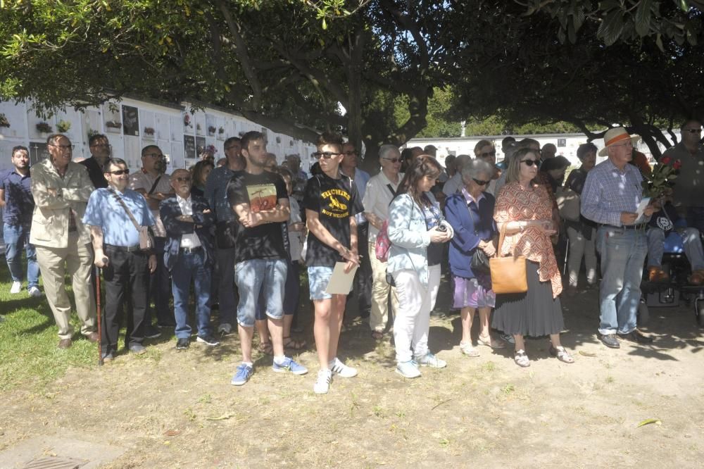 La Comisión pola Memoria organiza el acto por el 60 aniversario del asesinato del guerrillero antifranquista en la cárcel coruñesa.