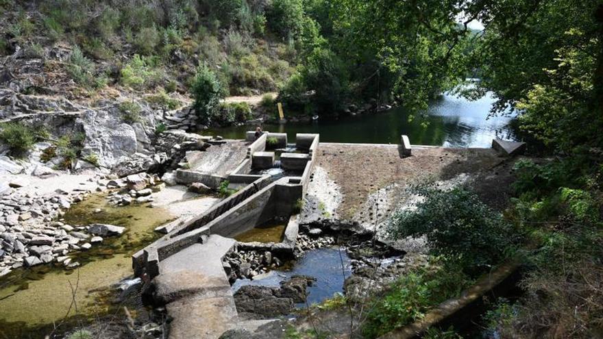 El caudal del Lérez subió un 25% en un día pero el Pontillón ofrece su nivel más bajo en catorce años