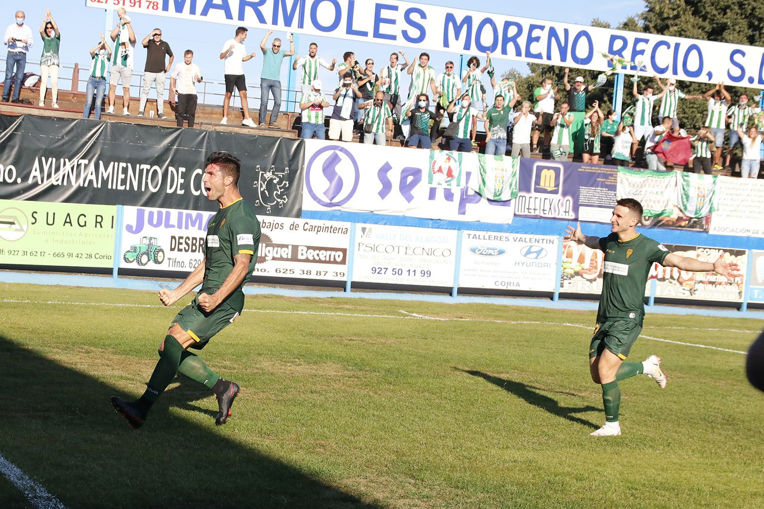 Las imágenes del Córdoba CF-Coria