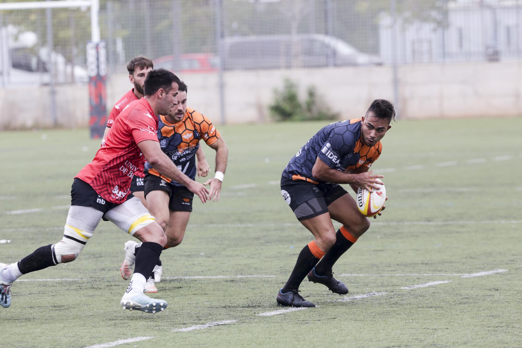 Primera victoria de Les Abelles en División de Honor de rugby 2021-2022 ante Burgos