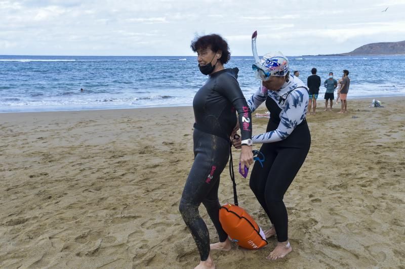 Playa el primer día del año 2021