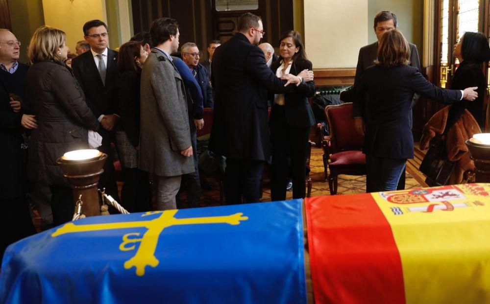 Muere Vicente Álvarez Areces: Capilla ardiente en la Junta del Principado