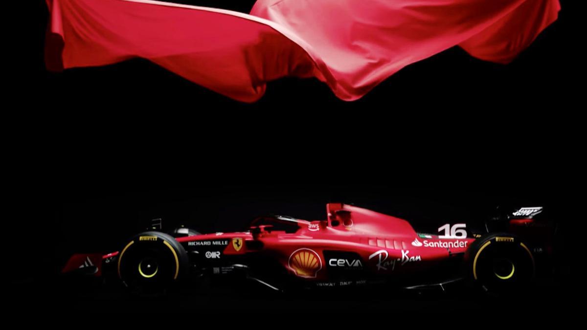 Así es el nuevo Ferrari de Carlos Sainz y Leclerc para la temporada 2023