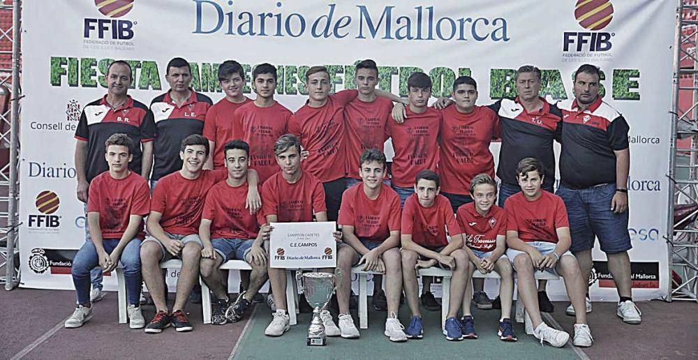 CAMPEÓN: Campos. Cadete Segunda Liga F