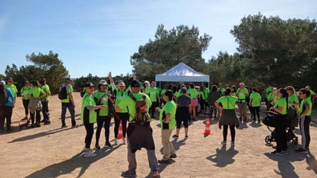 Cuatrocientas personas participaron en la Cursa.