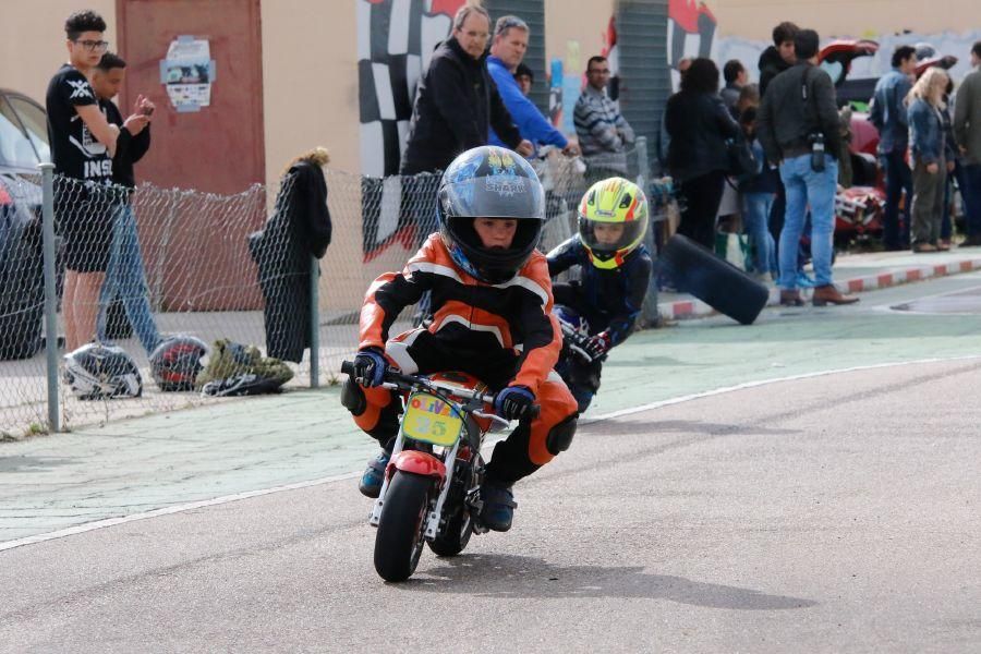 Exhibición de Minimotos en Morales del Vino