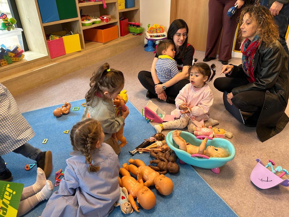 En imágenes: Inauguración de la Escuelina de 0 a 3 años de Quintes