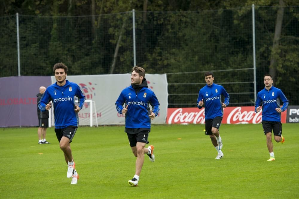 Entrenamiento del Real Oviedo