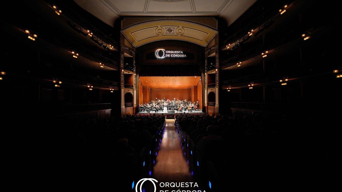 Escenario del Gran Teatro de Córdoba.