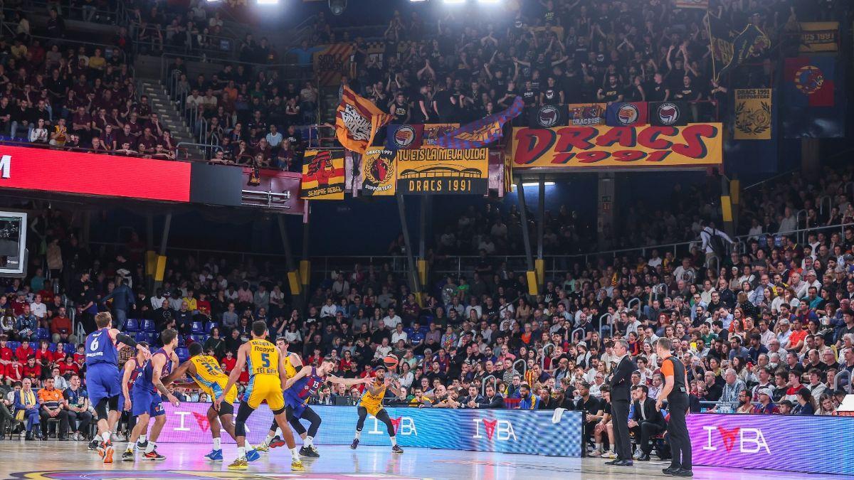 Barça y Maccabi se vieron las caras en la 33ª jornada de la Euroliga