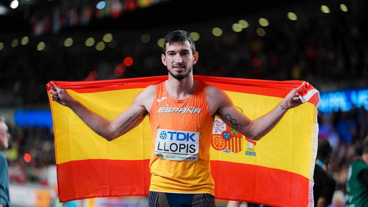 Quique Llopis, en el Mundial de Torun (Polonia)