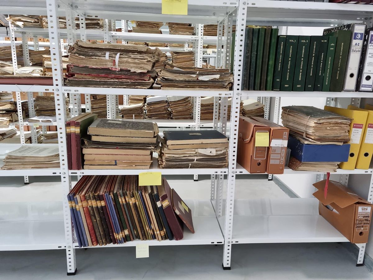 El Archivo Municipal guarda legajos del siglo XIX