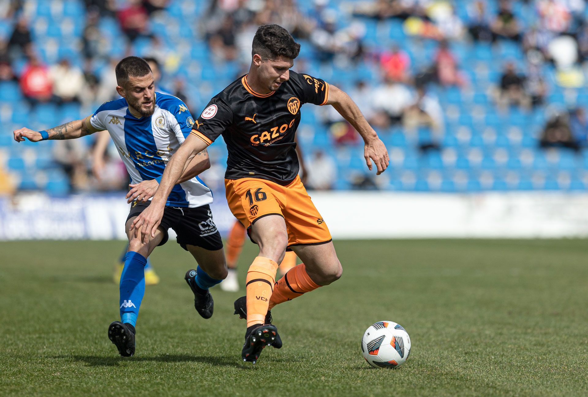 Derrota del Hércules ante el Valencia Mestalla