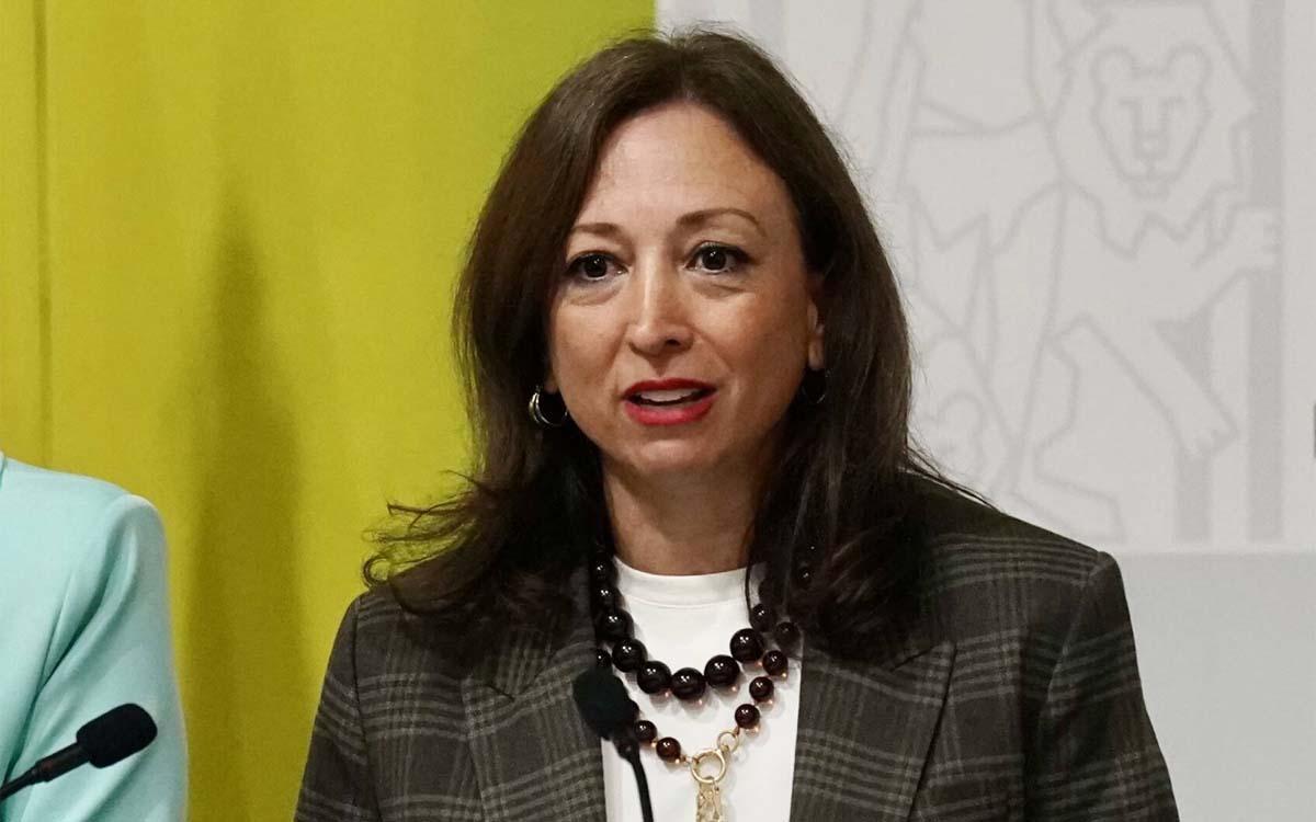 La presidenta del PP de Málaga, Patricia Navarro.