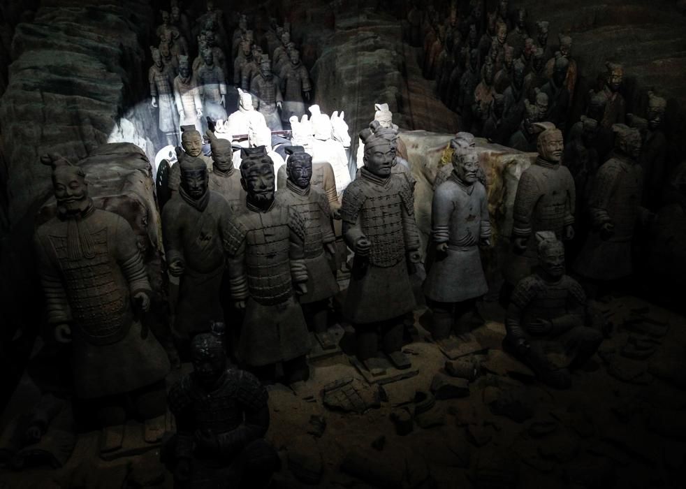 Los guerreros de Terracota, en Los Prados