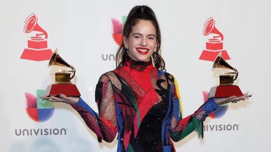Rosalía triunfa también en los Grammy Latinos