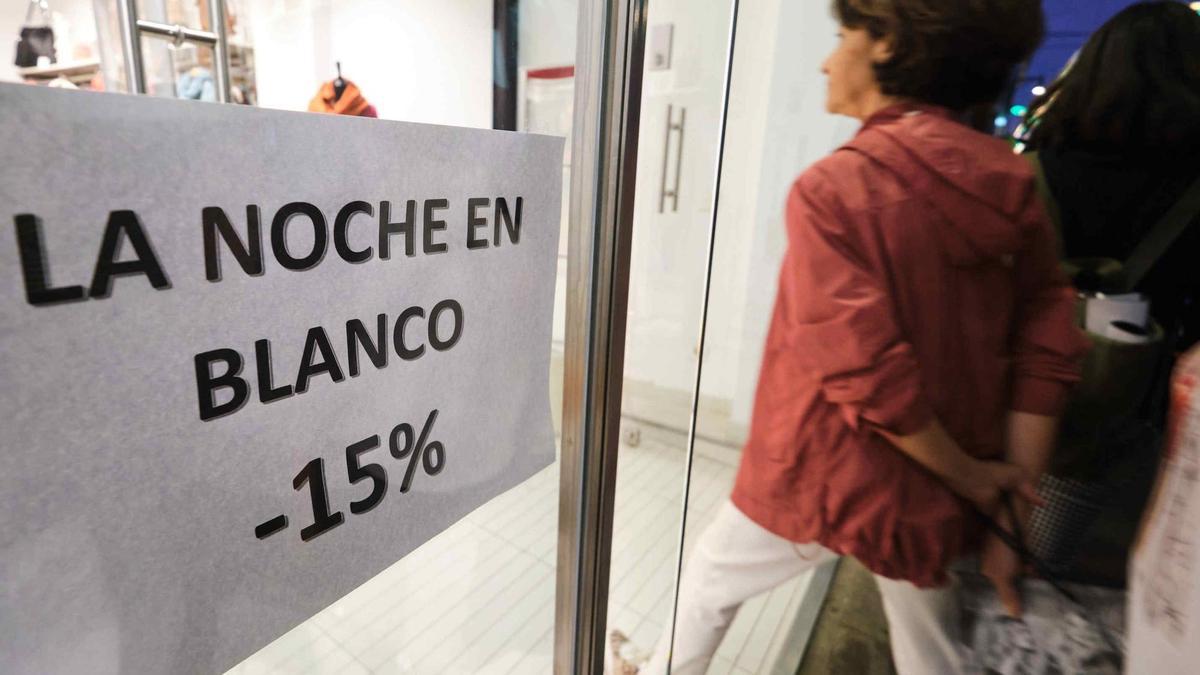 Una edición anterior de la Noche en Blanco.