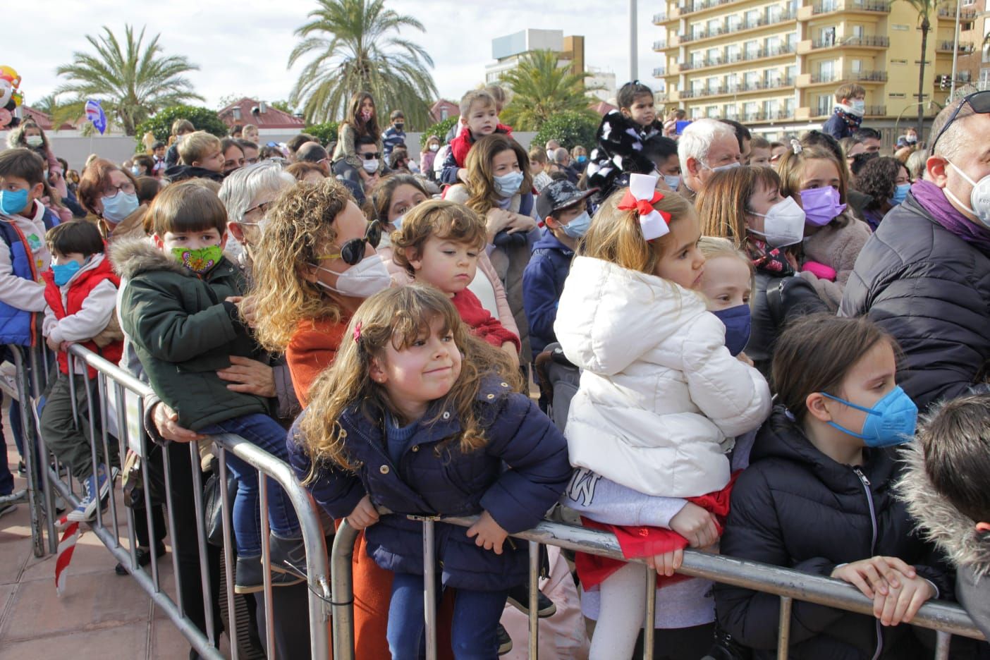 Llegada de los Reyes al puerto de Castelló