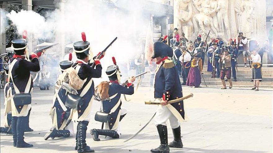 recreación históricA de la batalla del 9 de marzo