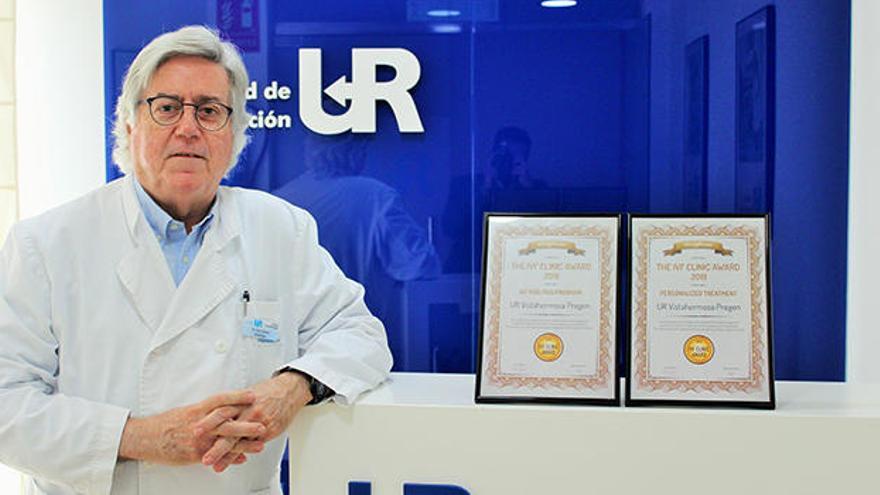 El doctor López Gálvez, director de la Unidad de Reproducción Vistahermosa y presidente del Grupo UR,  ha impulsado el lanzamiento de esta publicación