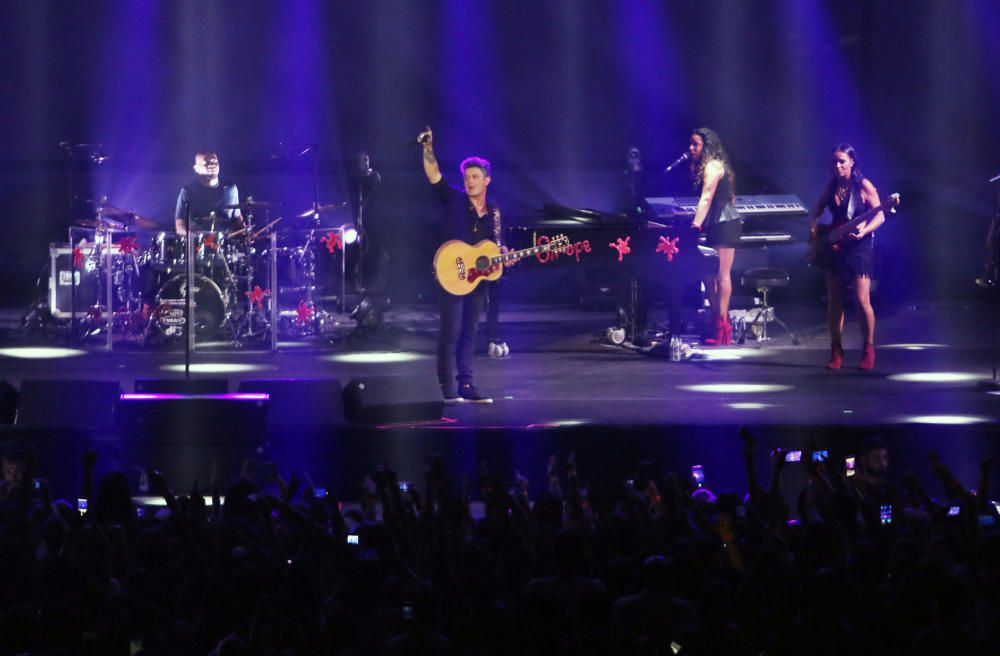 Concierto de Alejandro Sanz en Málaga