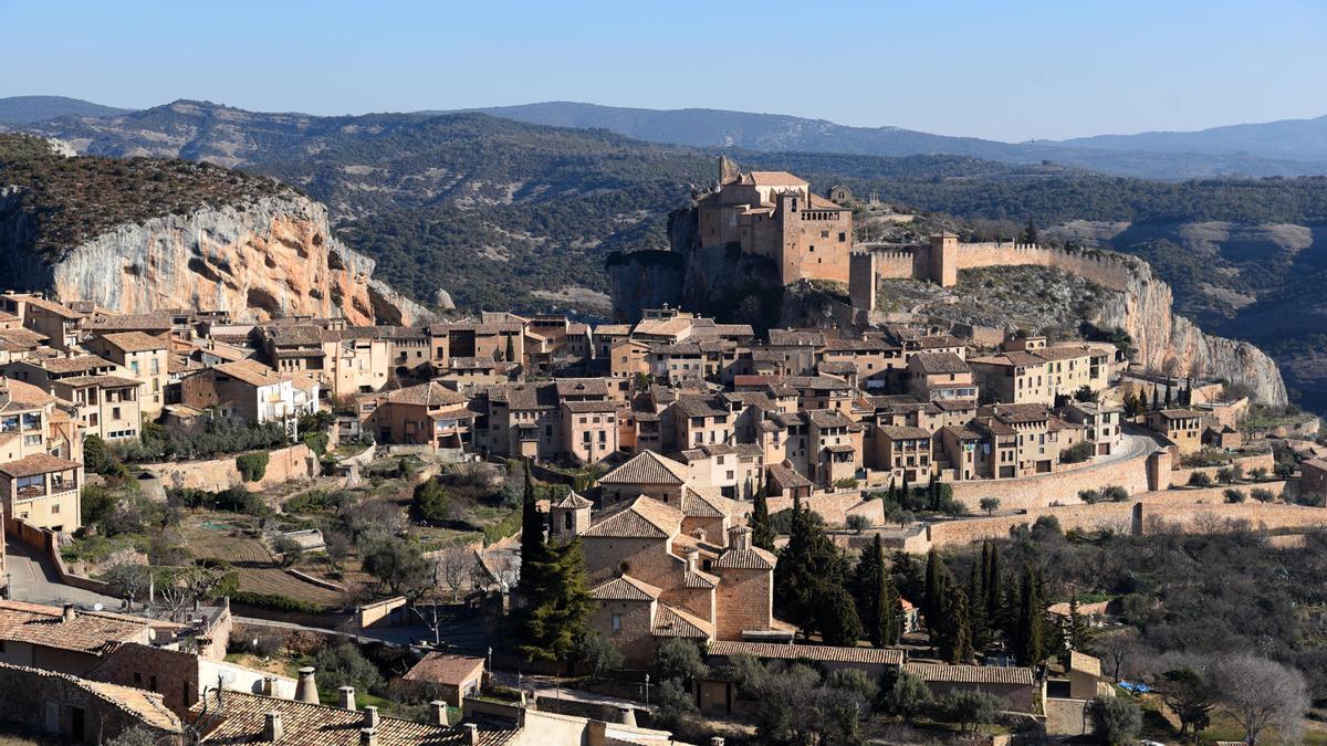 Vista panorámica de Alquézar